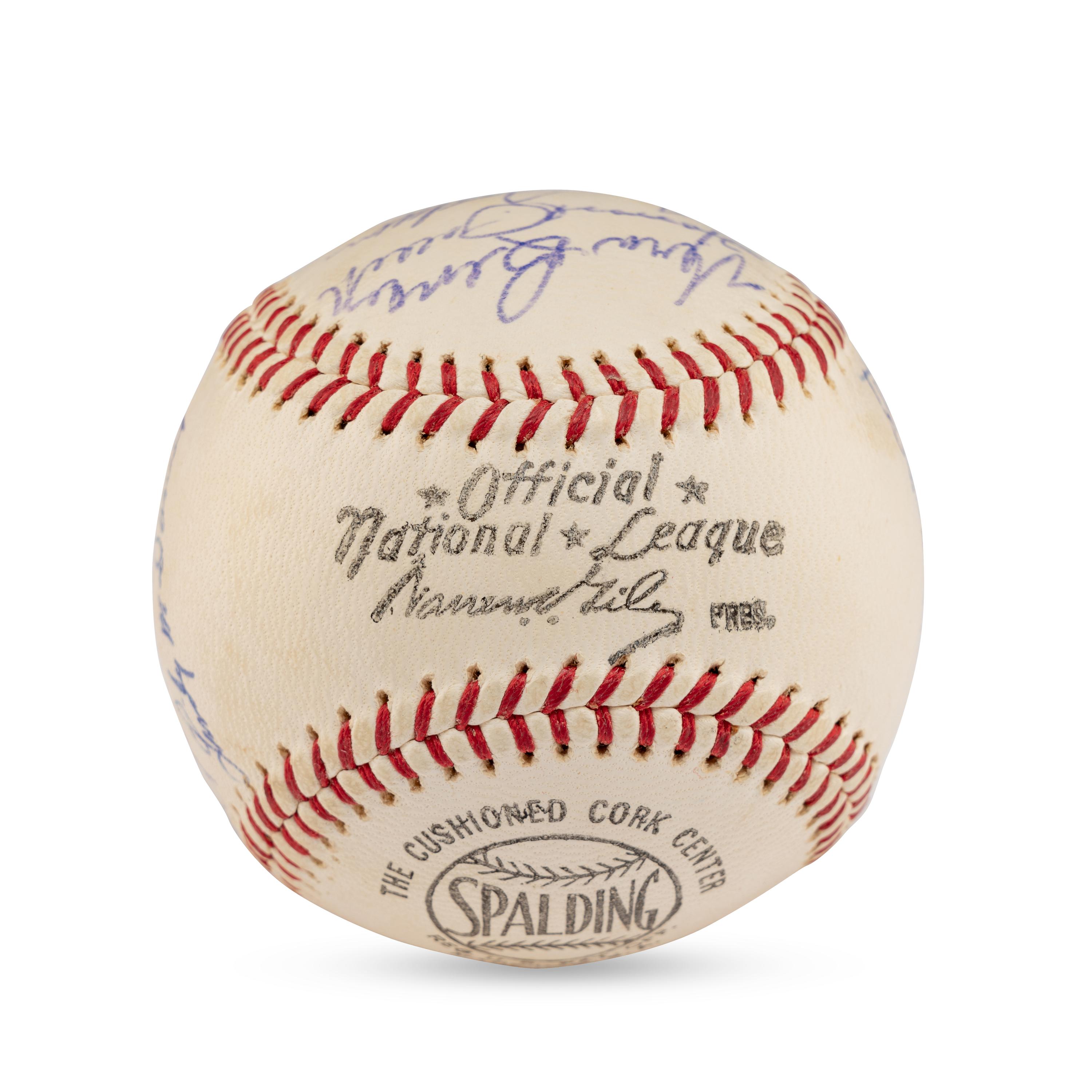 A 1962 St. Louis Cardinals Team Signed Autograph Baseball (Beckett Authentication Services)