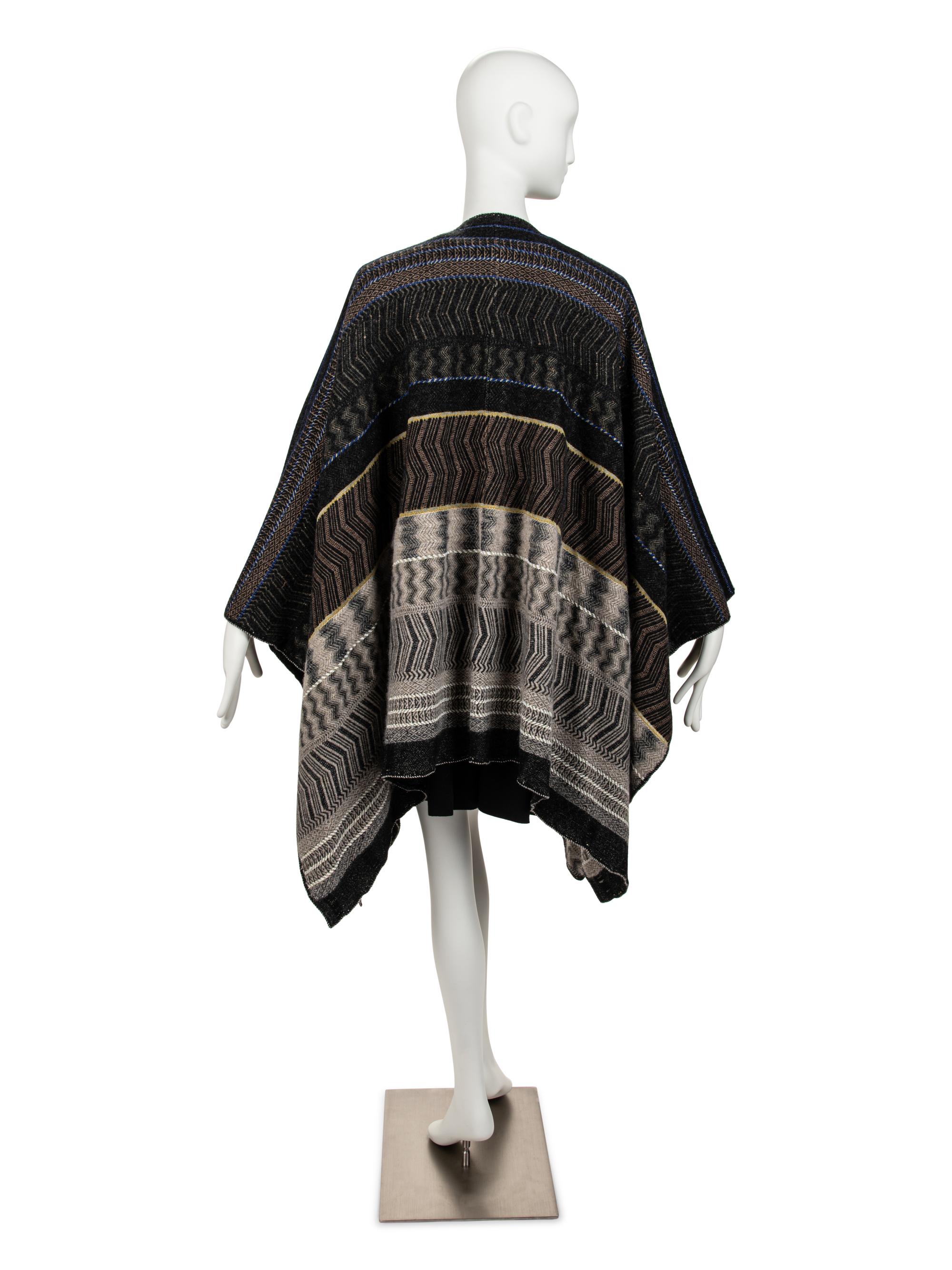 Etro Knit Poncho