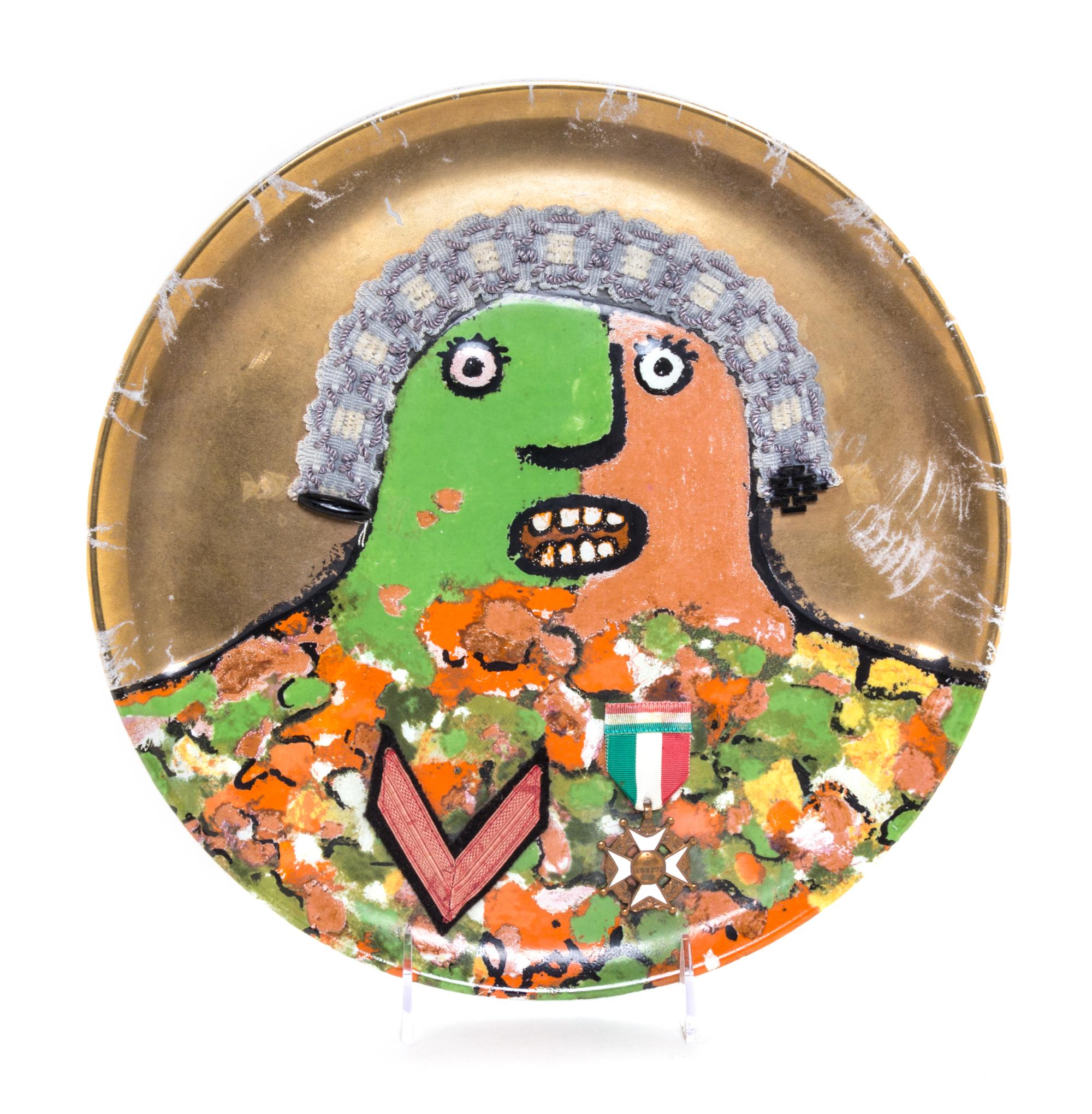 Enrico Baj, (Italian, 1924-2003), L'Utimo dei Generali, 1975