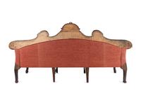 A Pair of Italian Rococo Walnut Settees