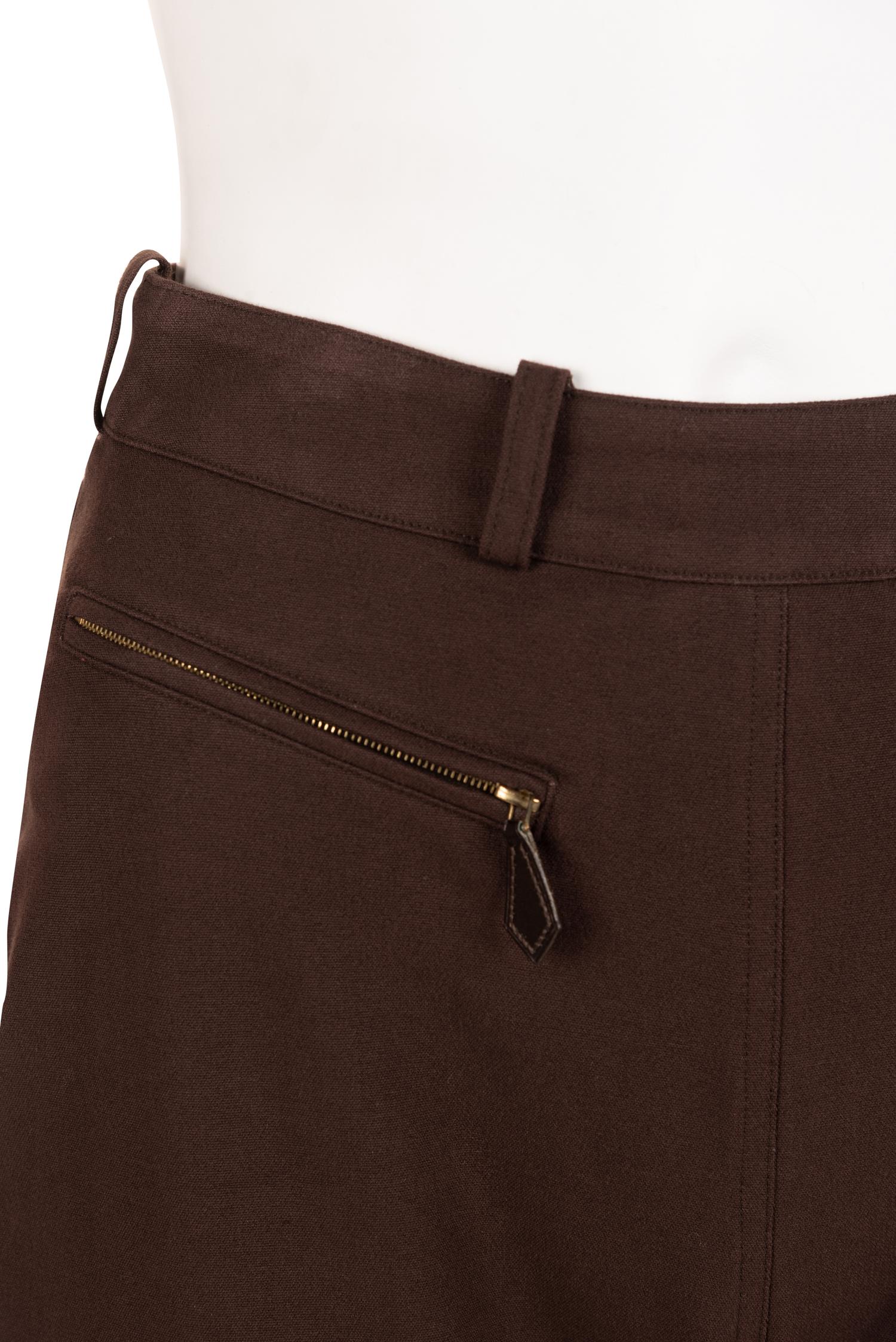 Three Hermès Items: One Cashmere Coat and Two Pairs of Pants