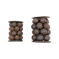 Two Excavated Canister Rounds For 6-pound & 12-pound Howitzers