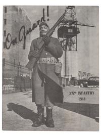 [WORLD WAR II]. On Guard! Regimental history of the 372nd Infantry. 1944.