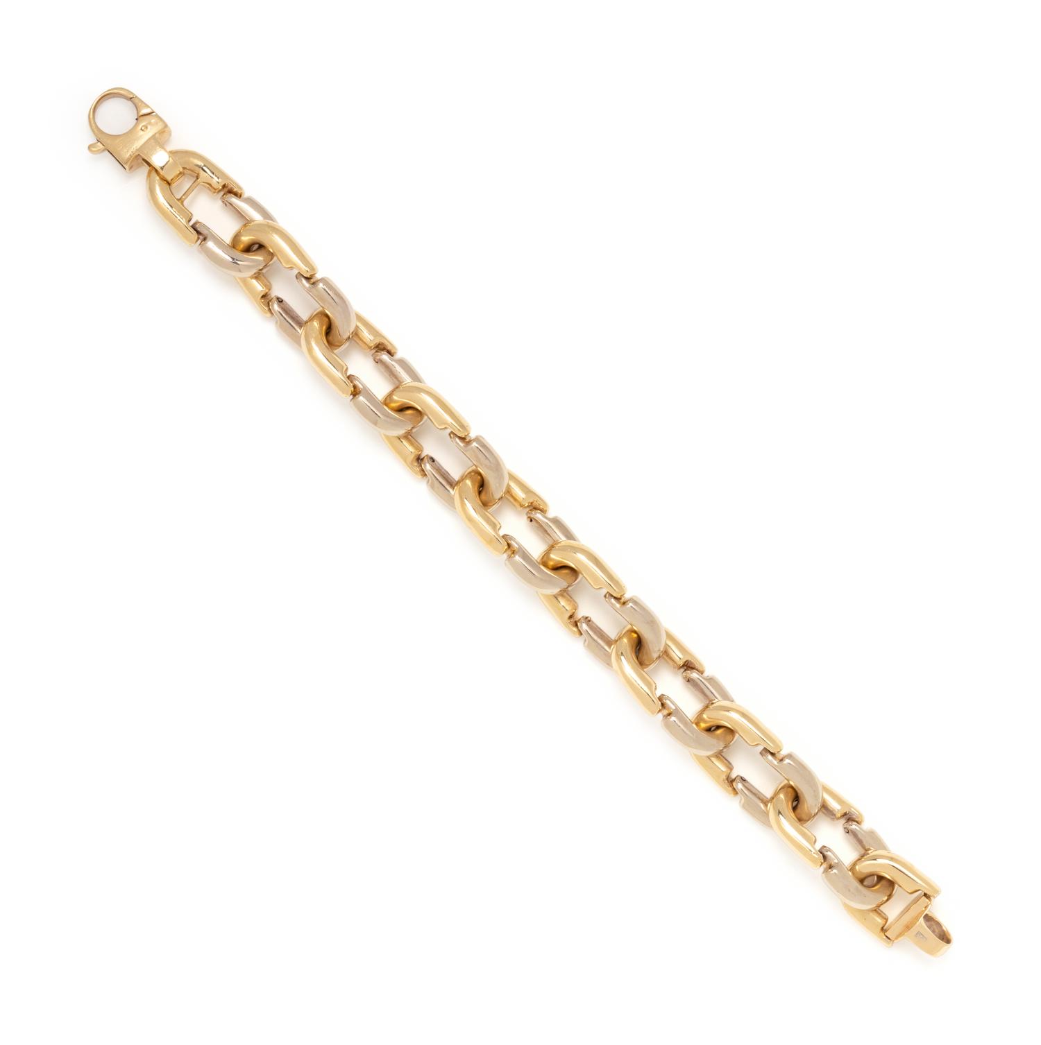 BICOLOR GOLD BRACELET
