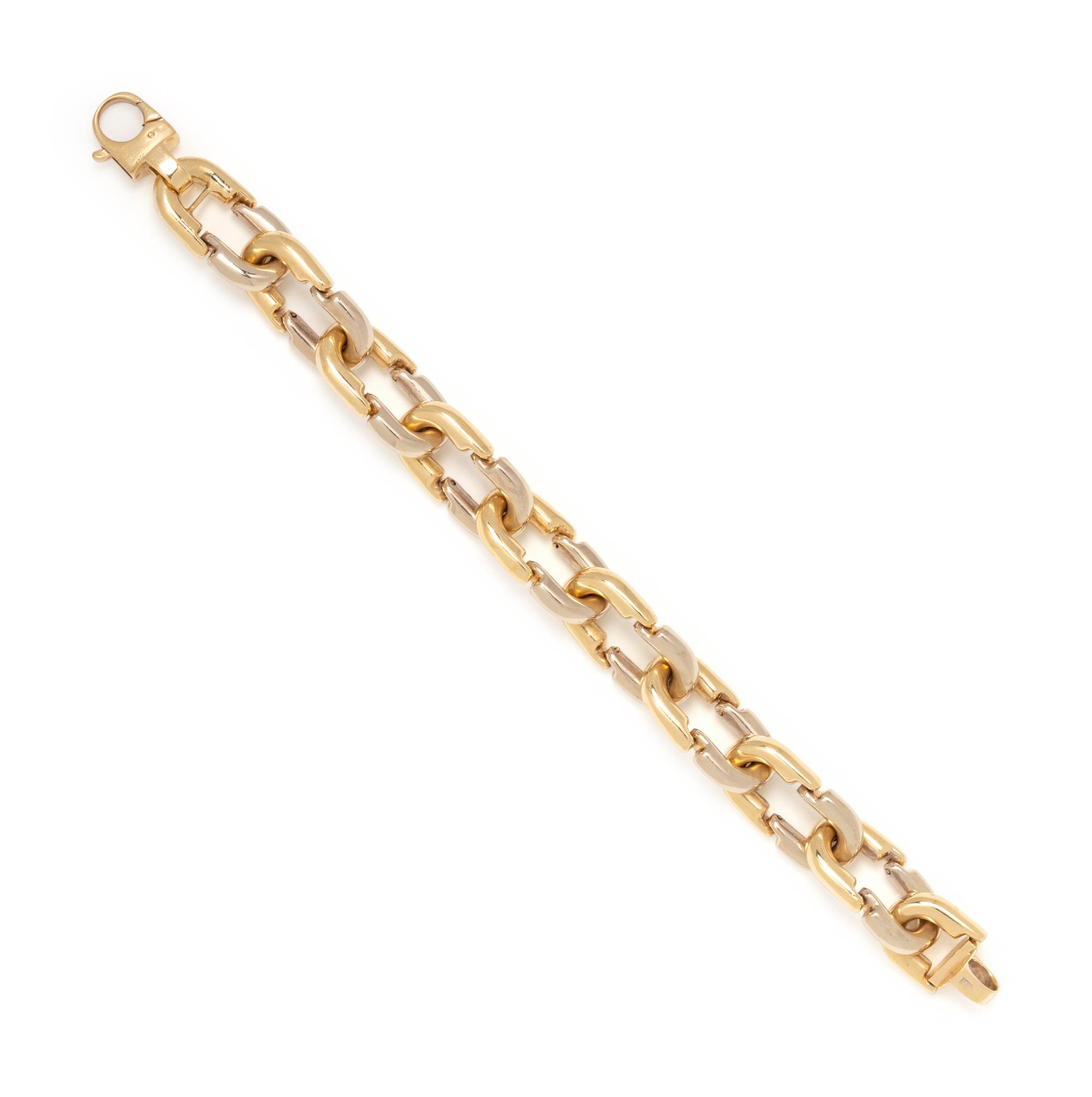 BICOLOR GOLD BRACELET