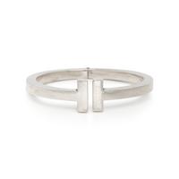 TIFFANY & CO., STERLING SILVER 'T' BRACELET