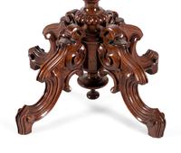 An Italian Mahogany Specimen Marble-Top Table