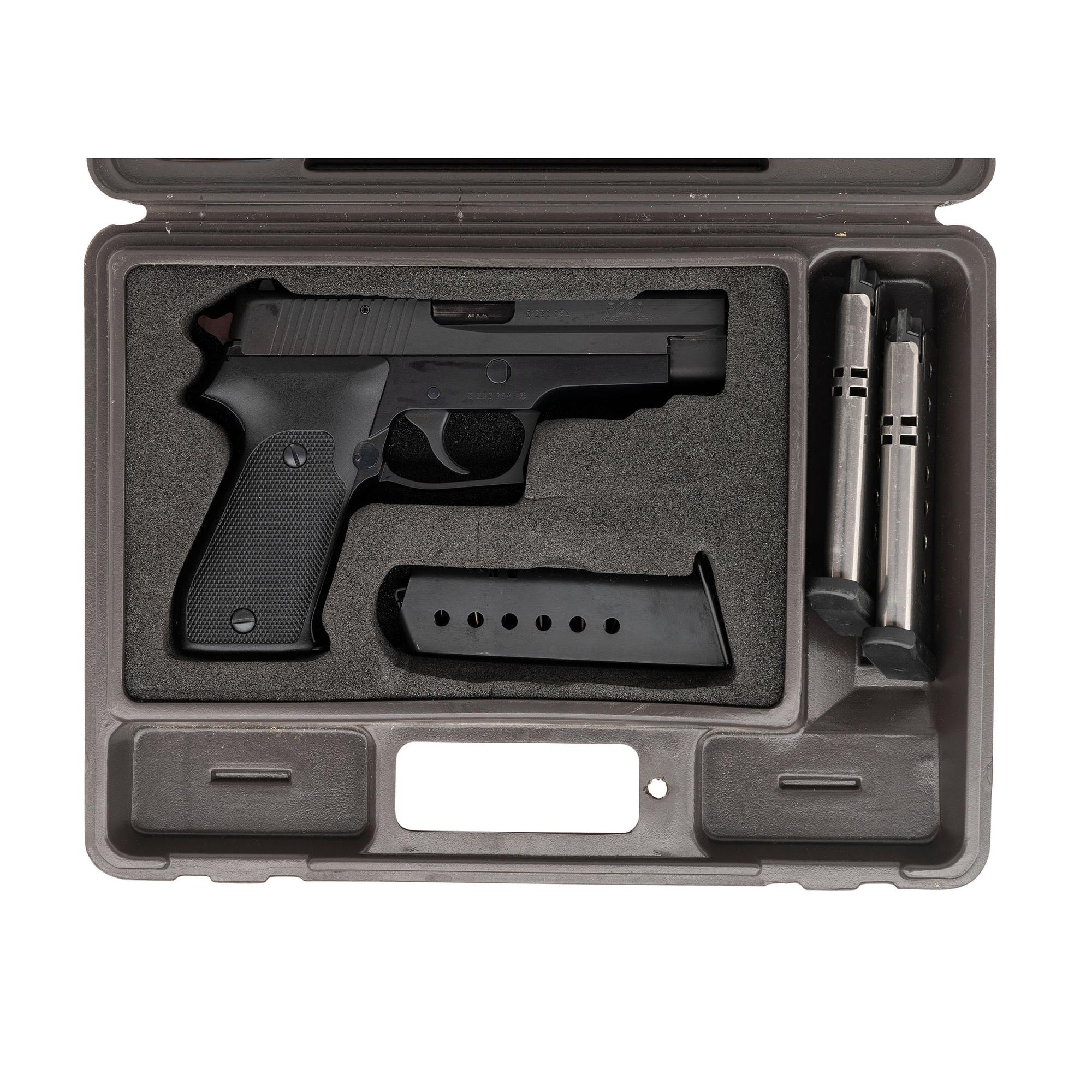 *West German Sig P220 .45 in Box with Accessories