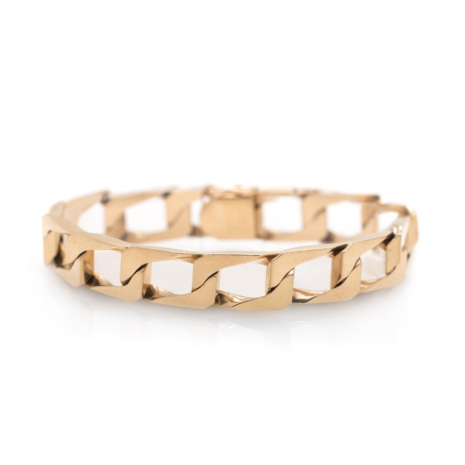 YELLOW GOLD BRACELET
