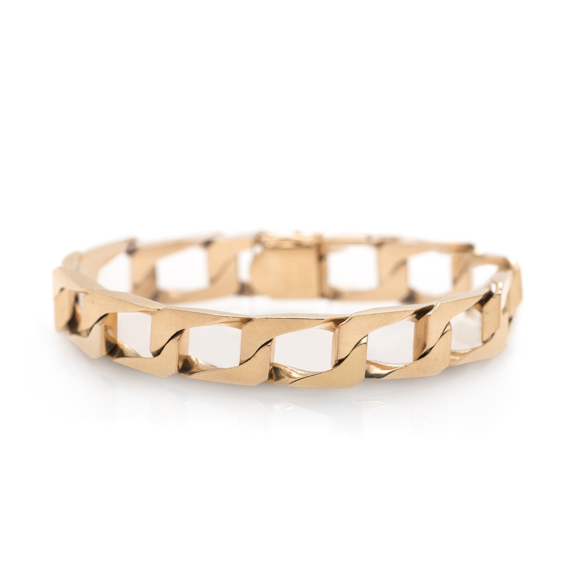 YELLOW GOLD BRACELET