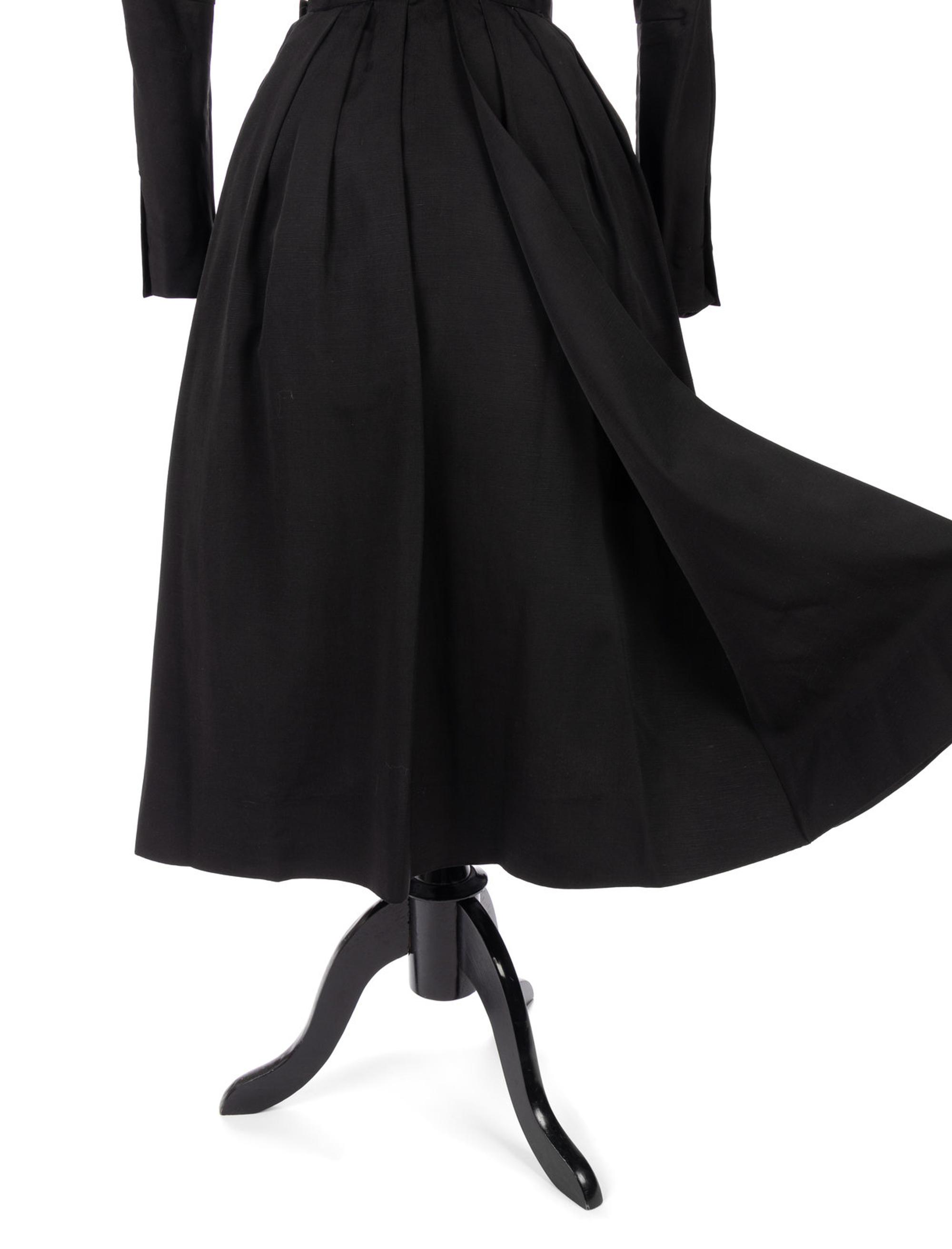 Attributed To: Christian Dior Haute Couture 'Stendhal' Dress, ca.1950