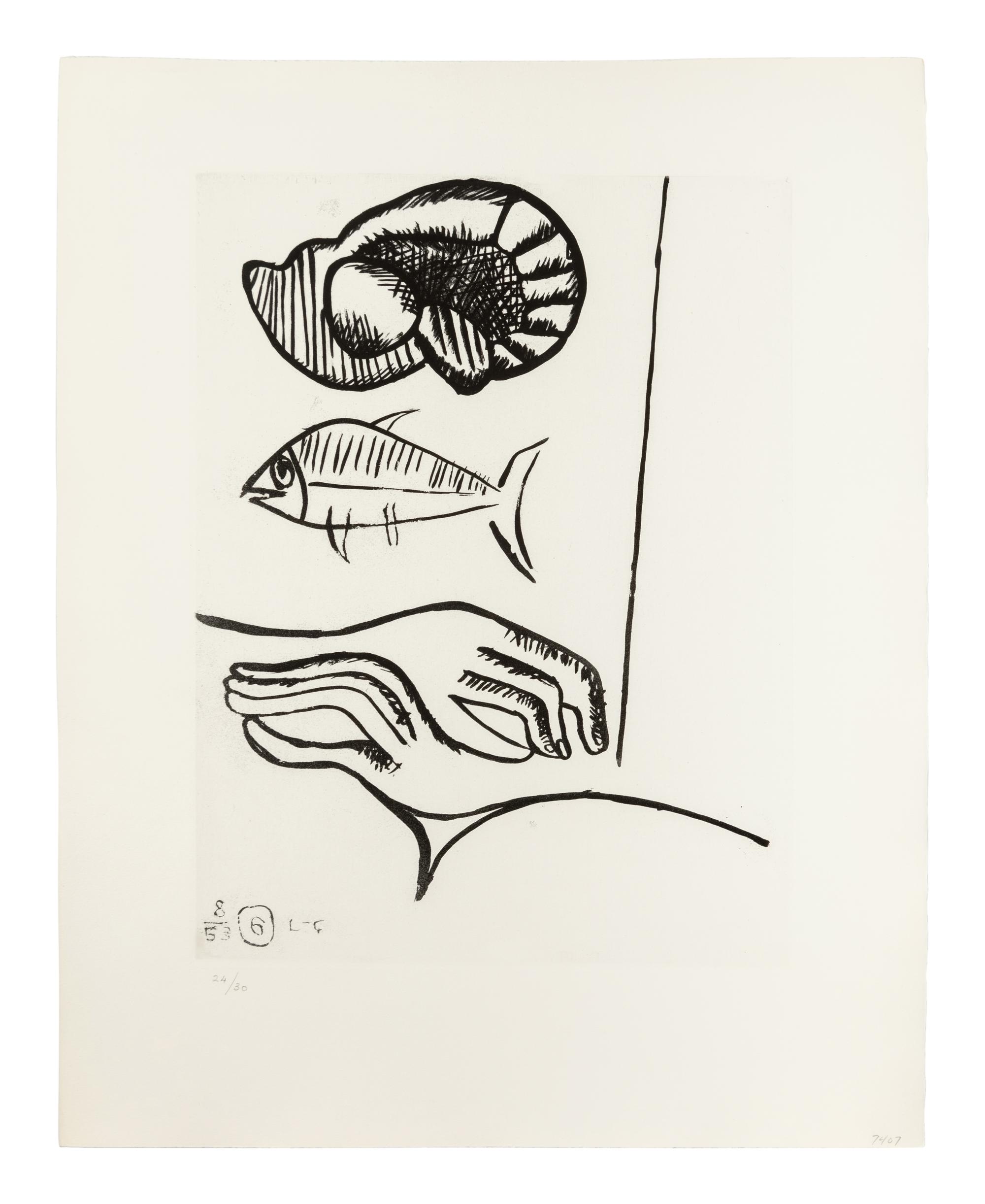 A group of four prints from Unité , 1963-65