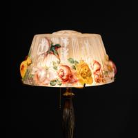 Puffy Hummingbird boudoir lamp, 1909