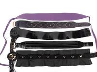 Six Designer Belts: One Cardin, One Krizia, Three Valentino, and One Givenchy, 1970-90s