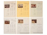 [ADVERTISING]. Extensive collection of outdoor advertising survey reports and historical billboard images from the "Golden Age of Advertising."