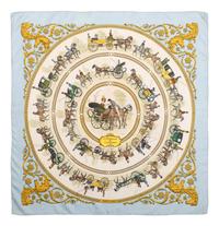 Three Hermès 90cm Silk Scarves