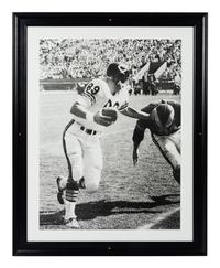 A Group of Four Large Scale Photographs of Mike Ditka Formerly Displayed at Mike Ditka’s Restaurant