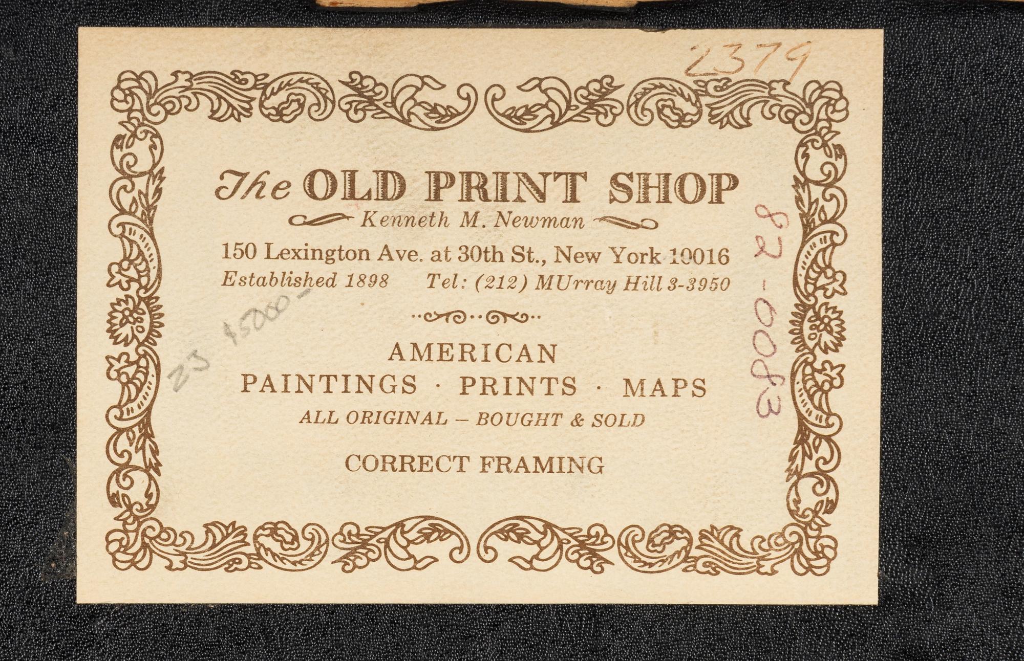 CURRIER, Nathaniel, publisher -- After Arthur F. Tait