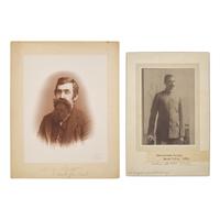 [Native-Americana] Two photographs of frontier scouts Luther "Yellowstone" Kelly and Baptiste "Big Bat" Pourier