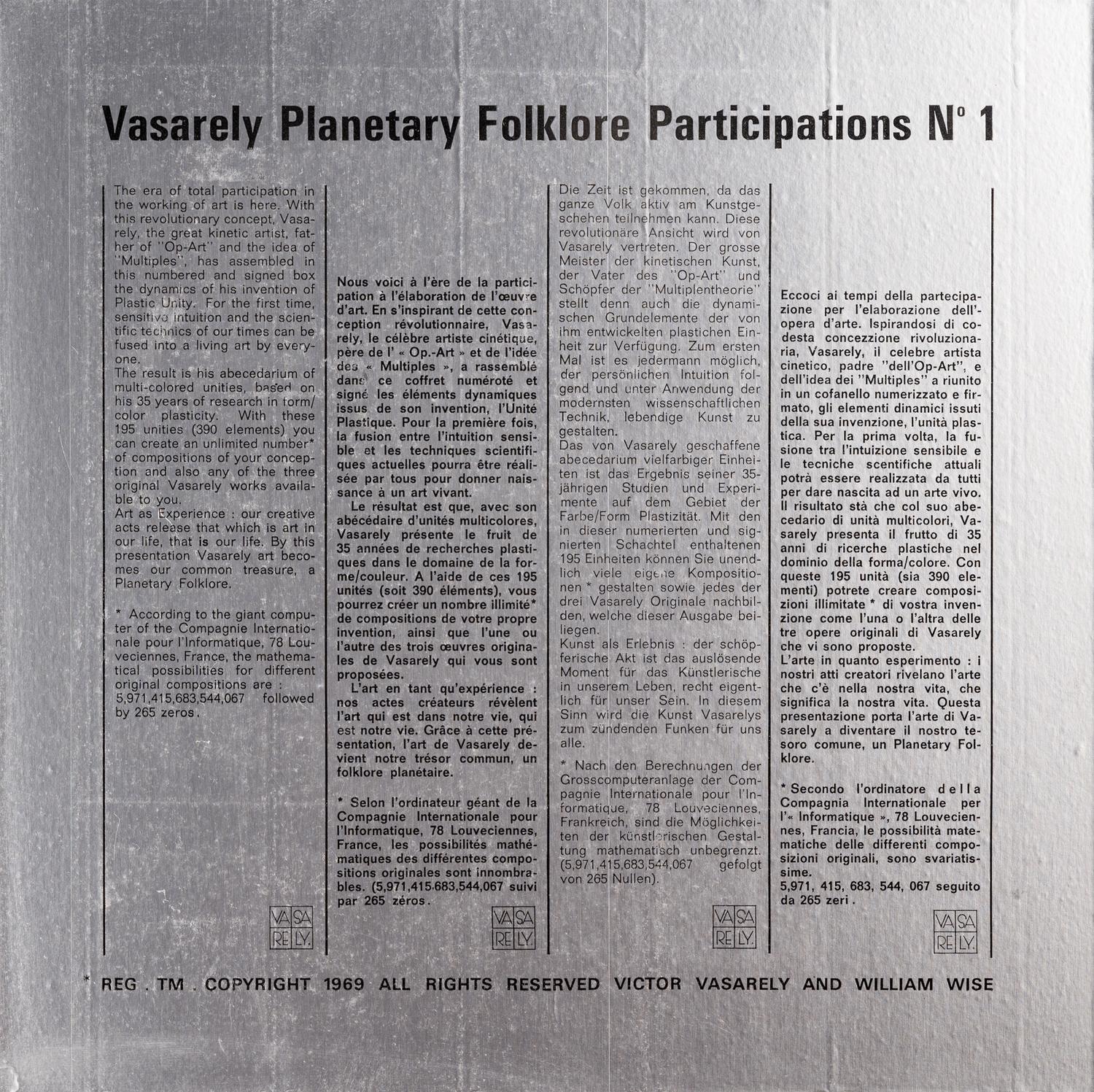 Planetary Folklore Participations No. 1