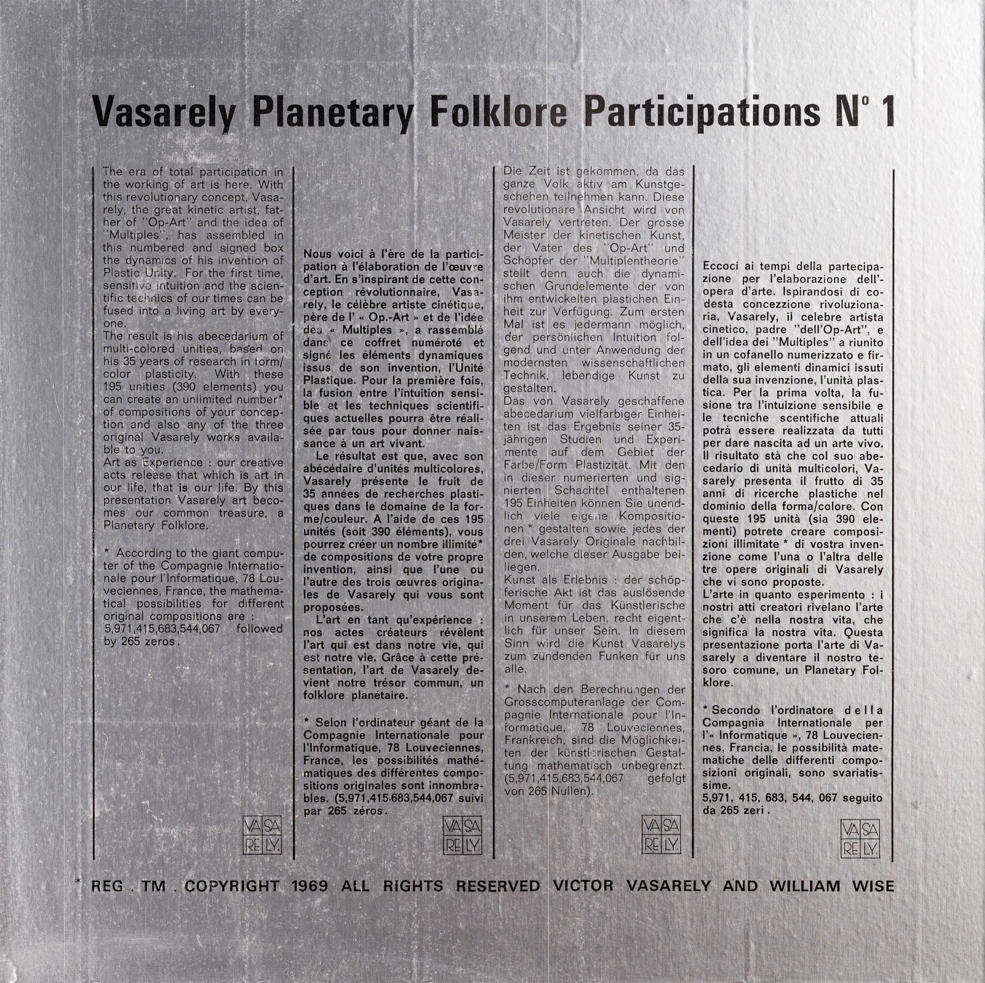 Planetary Folklore Participations No. 1