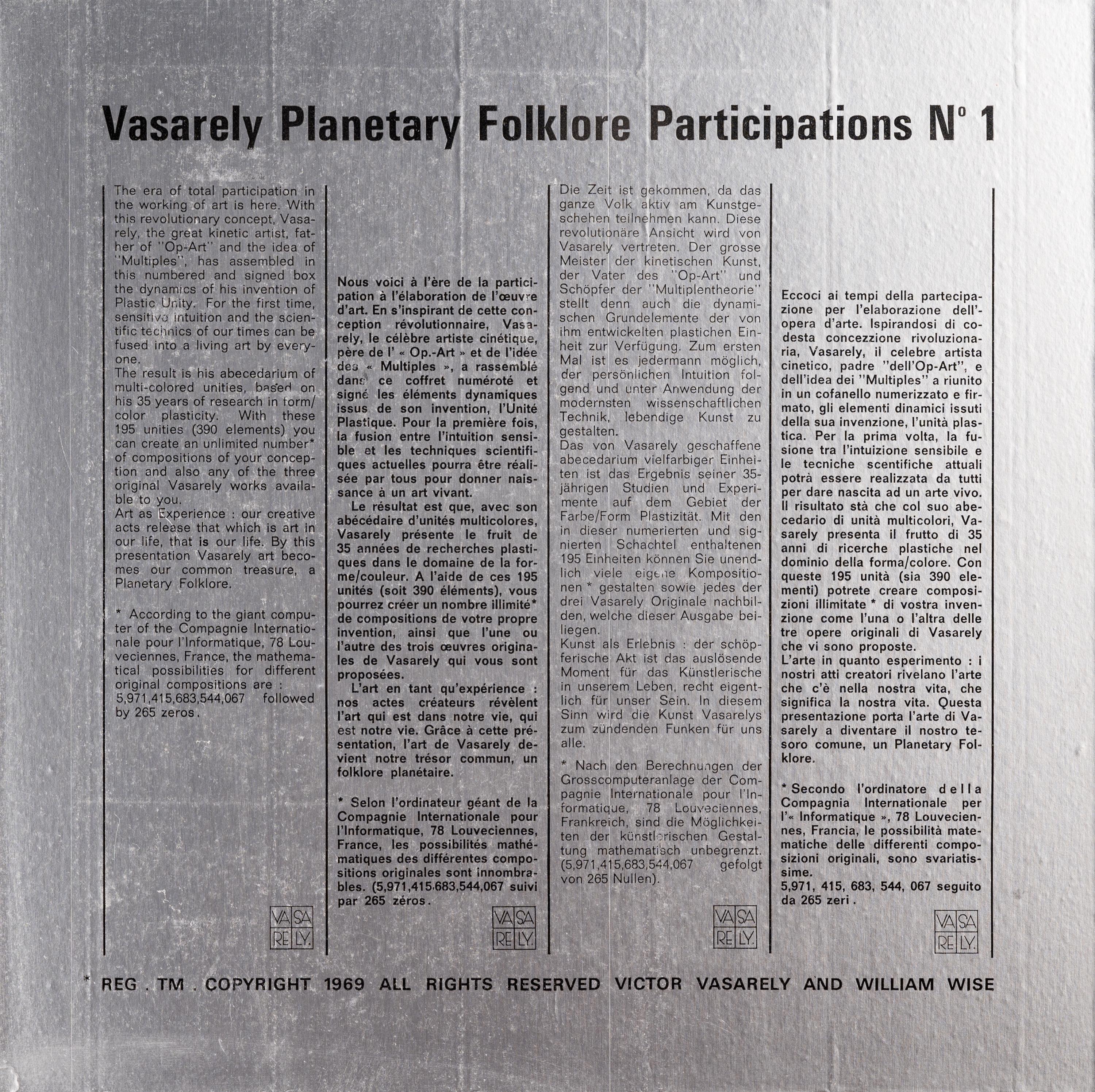 Planetary Folklore Participations No. 1