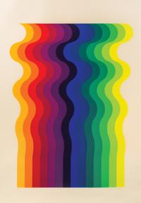 Julio Le Parc, (Argentine, b. 1928), Volume Virtuel, 1970