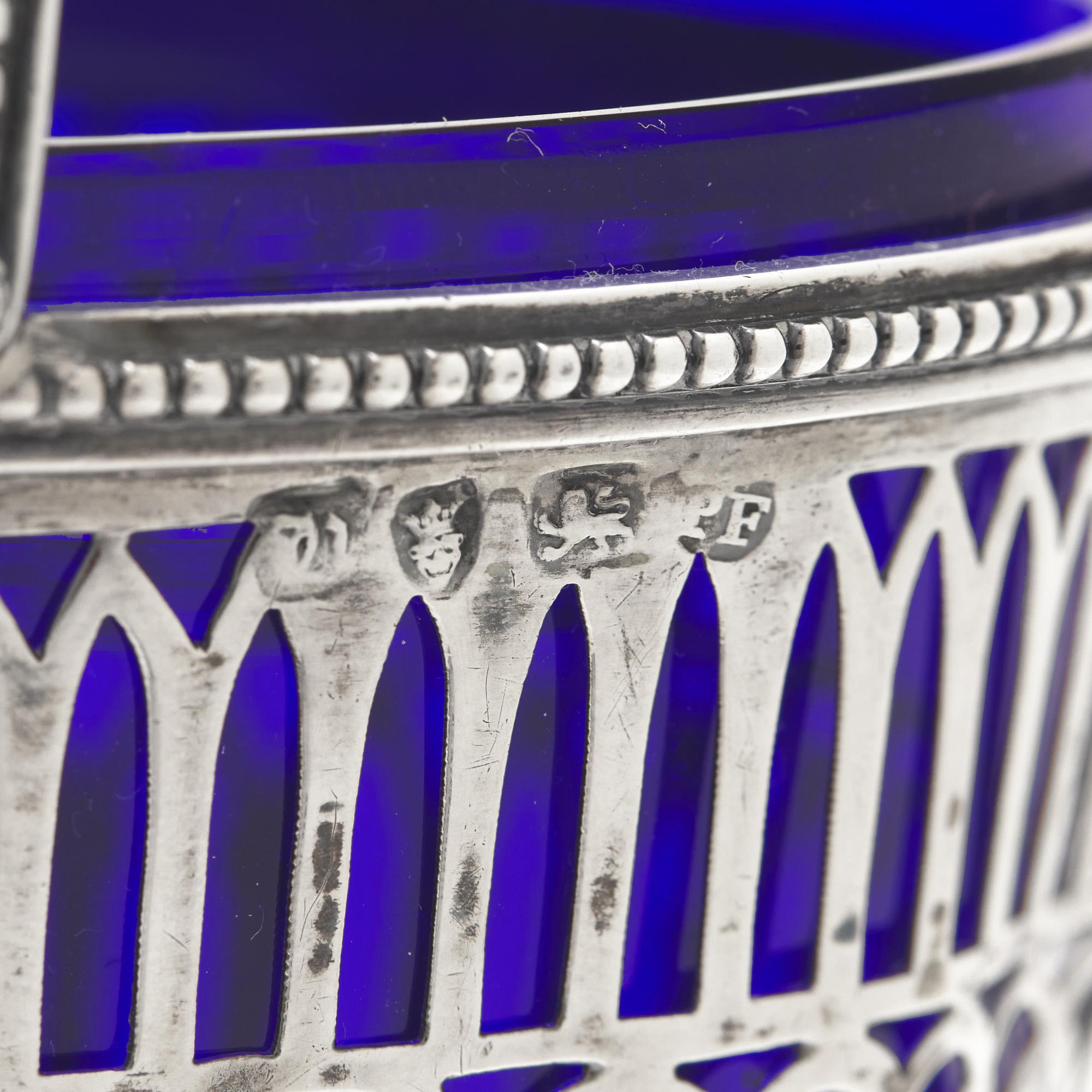 A George III Pierced Silver Sugar Basket