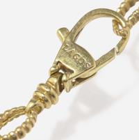 An 18K Yellow Gold Necklace by Lagos