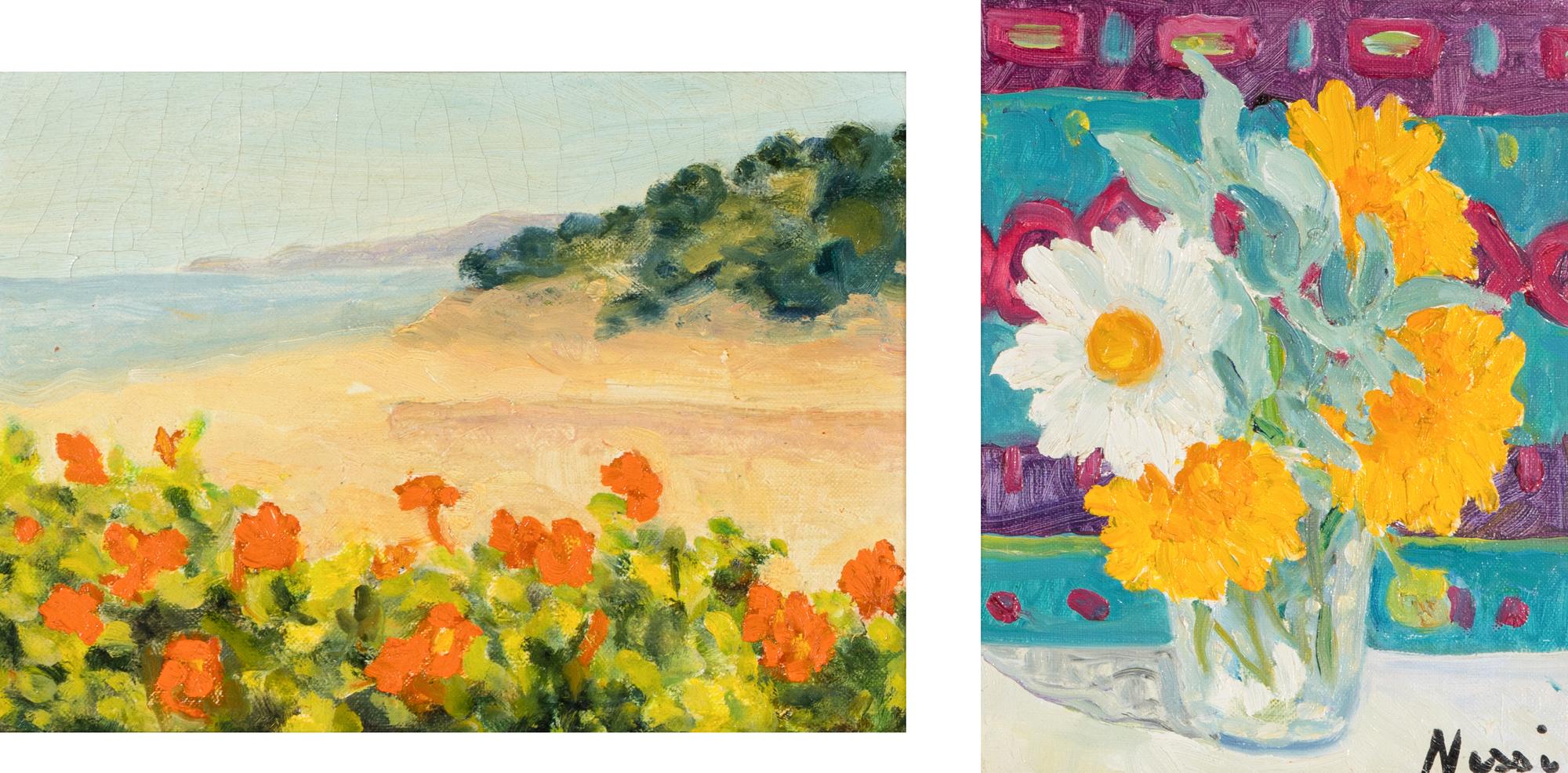 Capucines à Bréhat and Marguerites (two works)