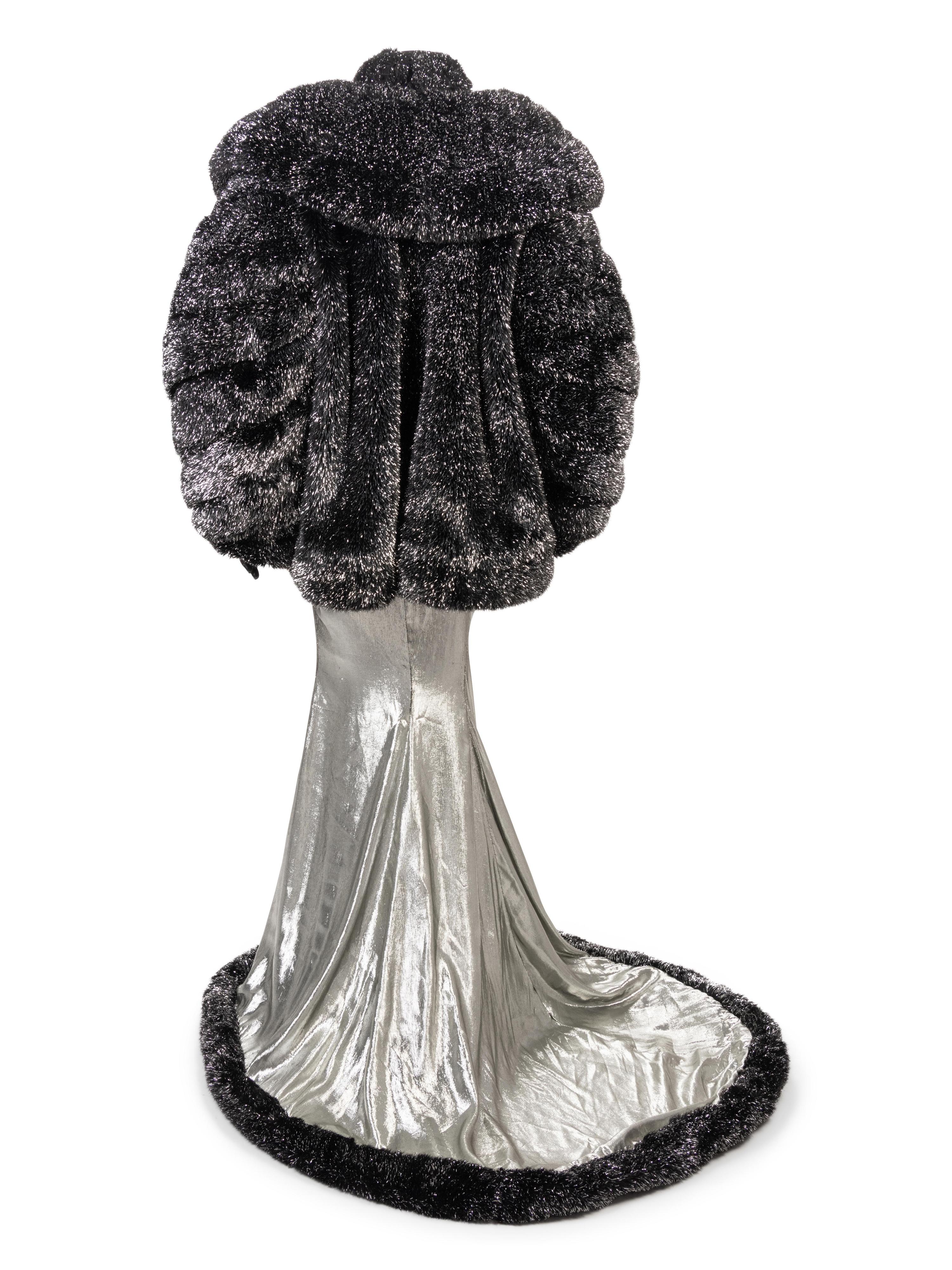 Thierry Mugler Silver Evening Ensemble, 1990s