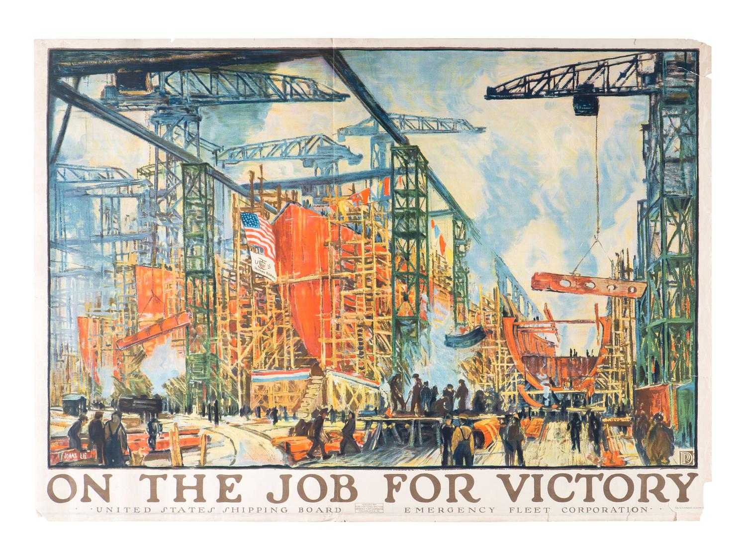 [WORLD WAR I]. A group of 3 posters promoting government bonds, comprising: