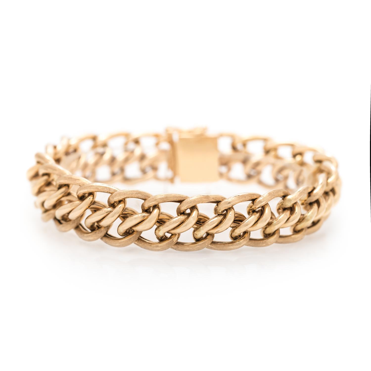 YELLOW GOLD BRACELET