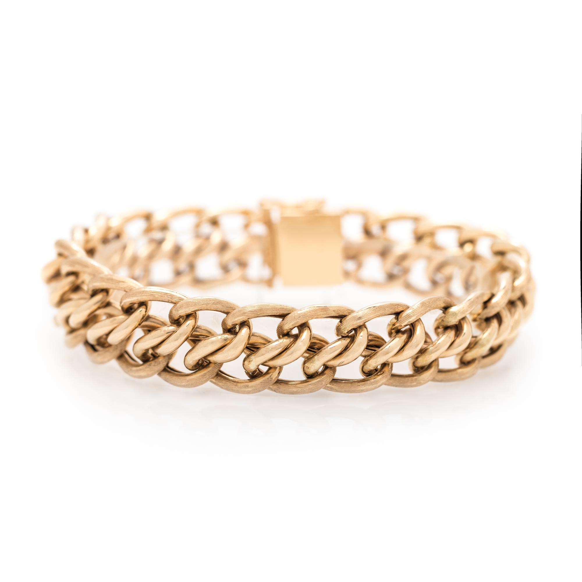 YELLOW GOLD BRACELET