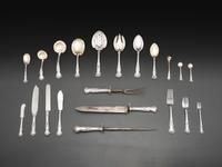 An American Silver Flatware Service