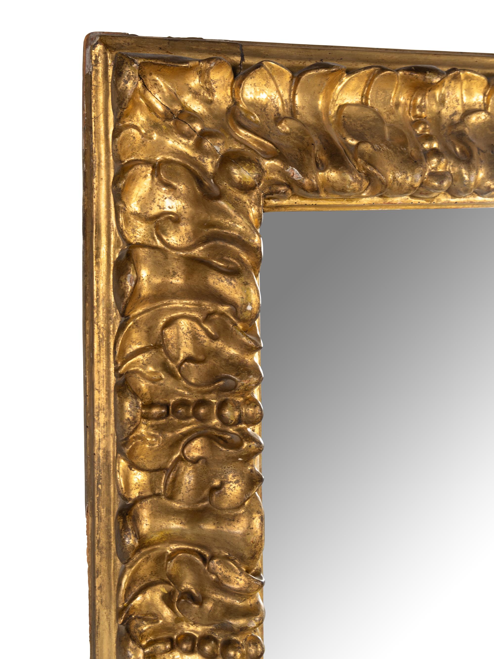 An Italian Giltwood Mirror