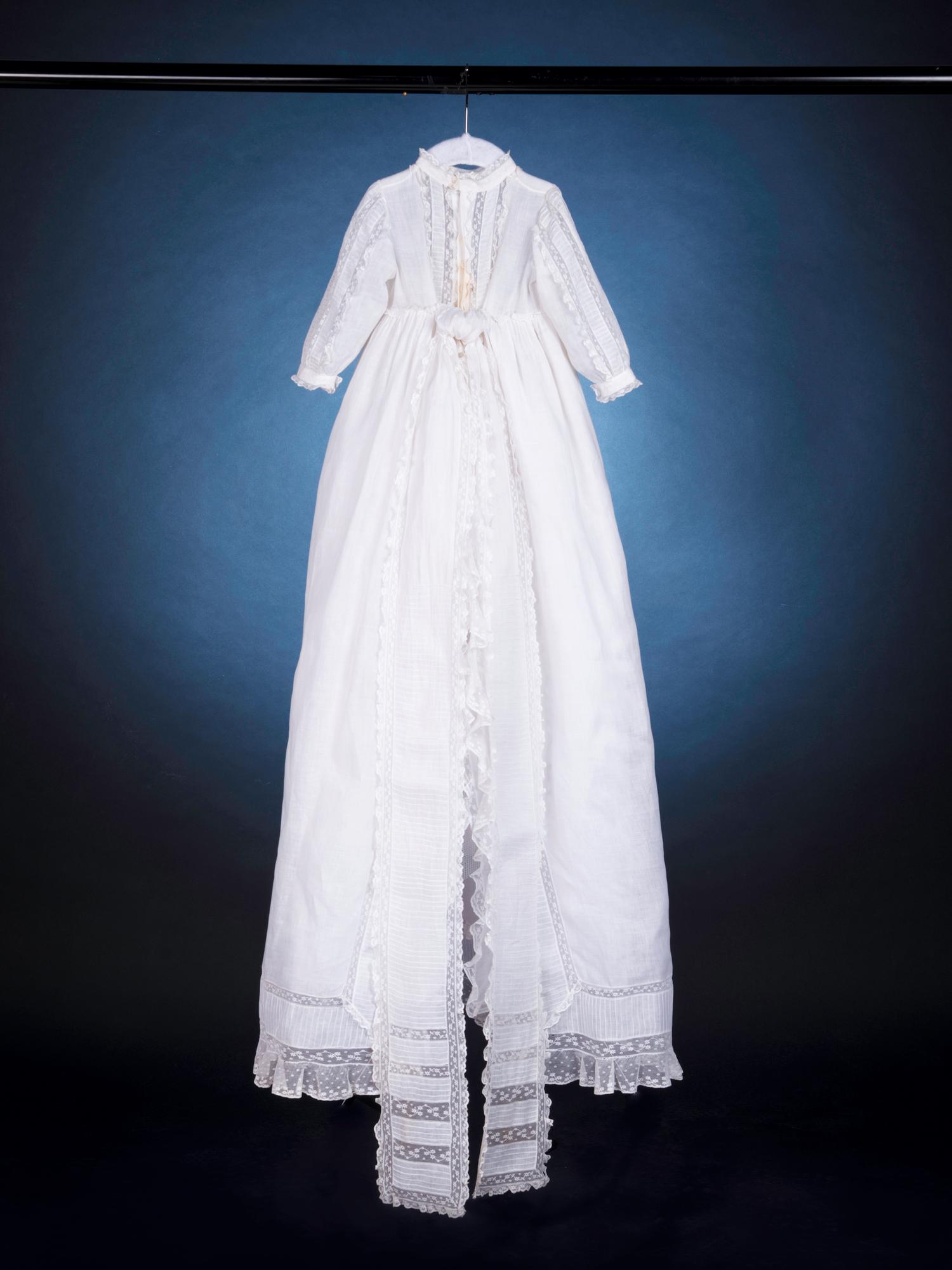 Givenchy Haute Couture Christening Gown, 1974