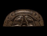 A Kuba Wood Cosmetic Lidded Box (Tukula)