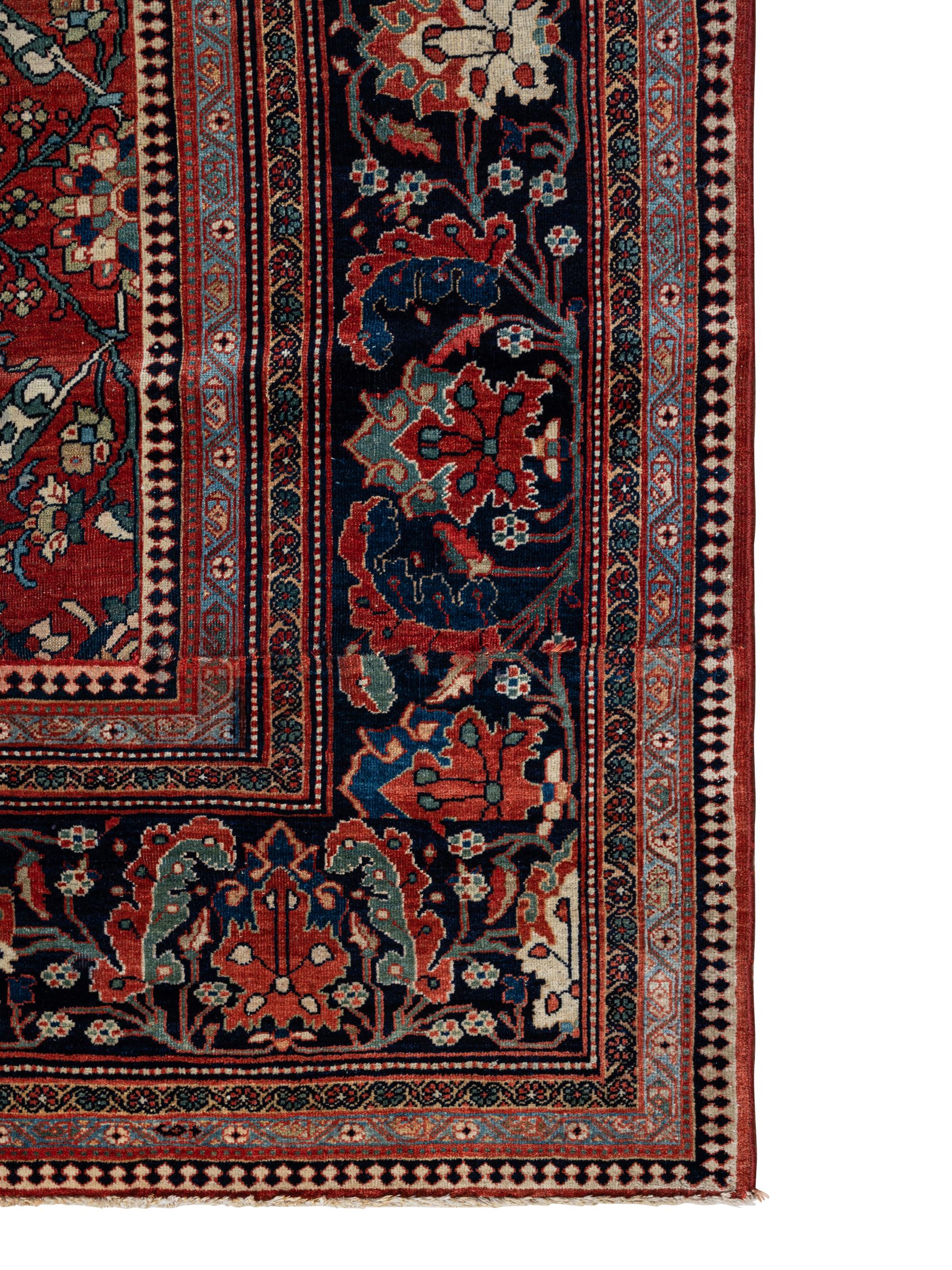 A Feraghan Sarouk Wool Rug