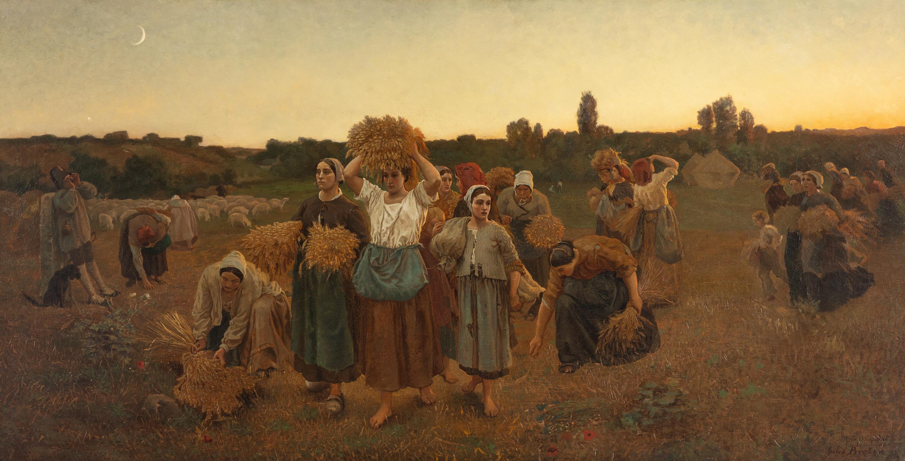 Alfred Bryant Copeland (American, 1840–1909) — The Gleaners, 1877