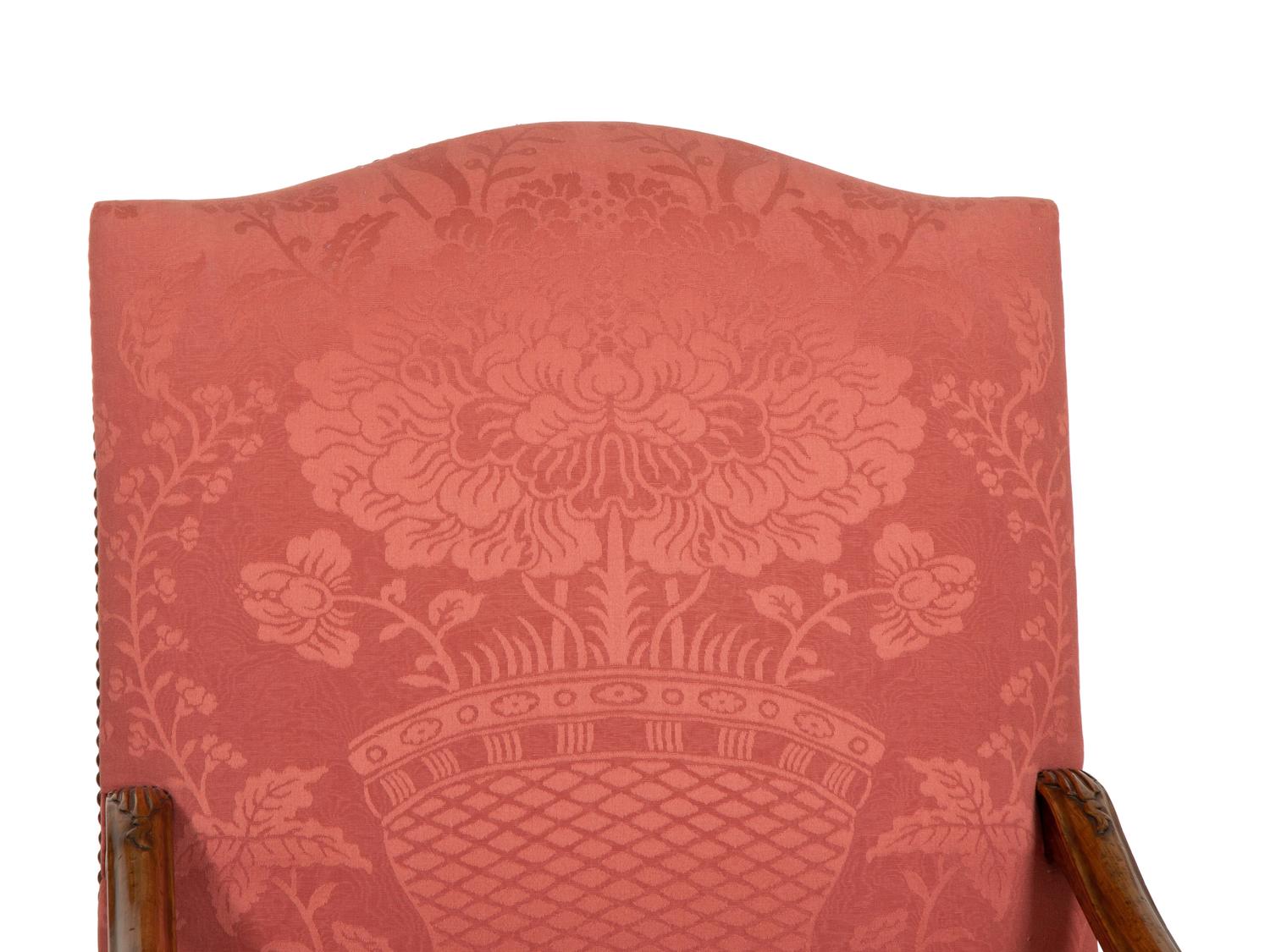 A Pair of Regence Style Carved Beechwood Fauteuils
