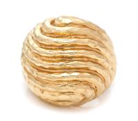 A 14 Karat Yellow Gold Ring, 10.10 dwts.
