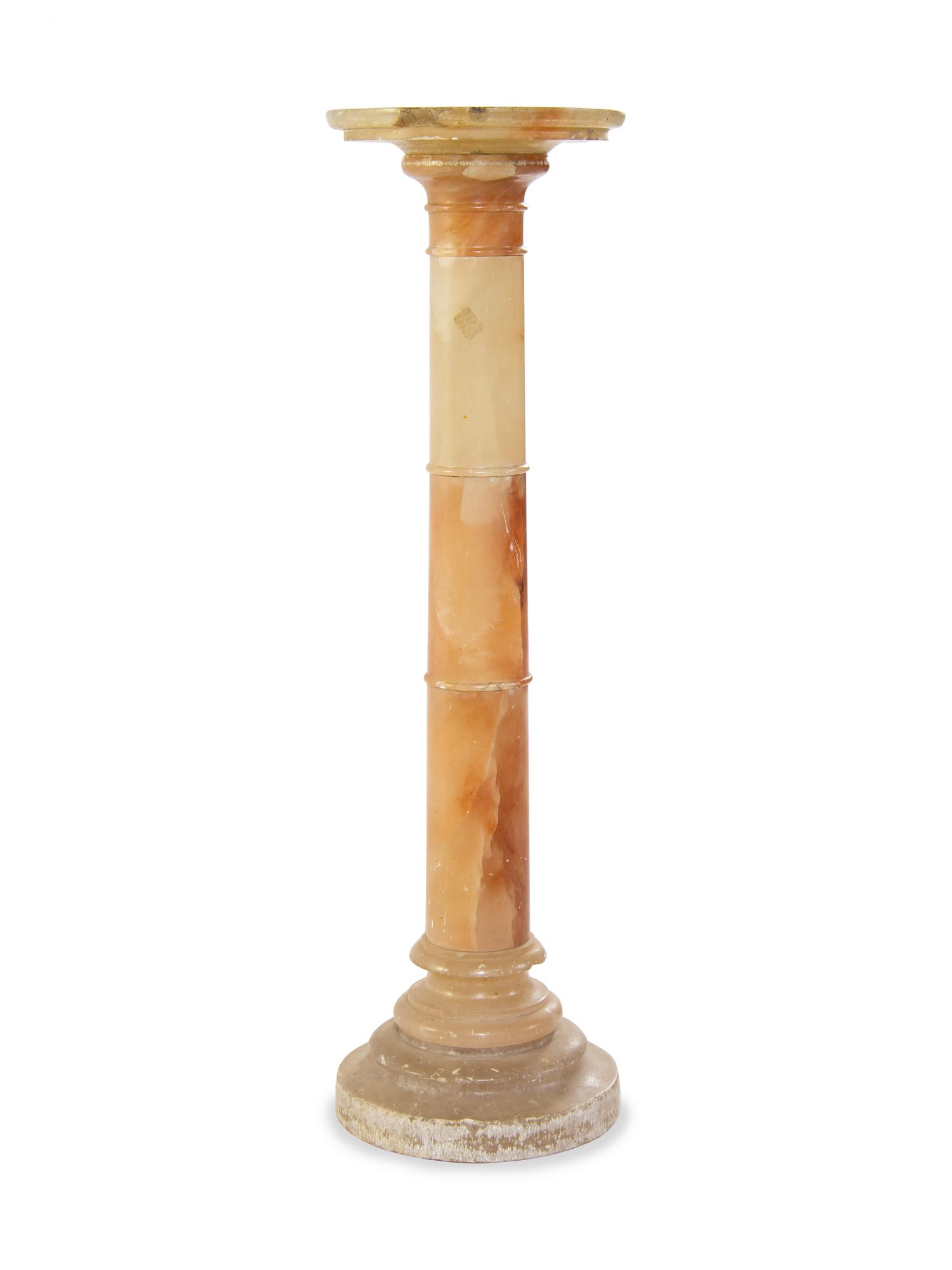 A Continental Onyx Pedestal