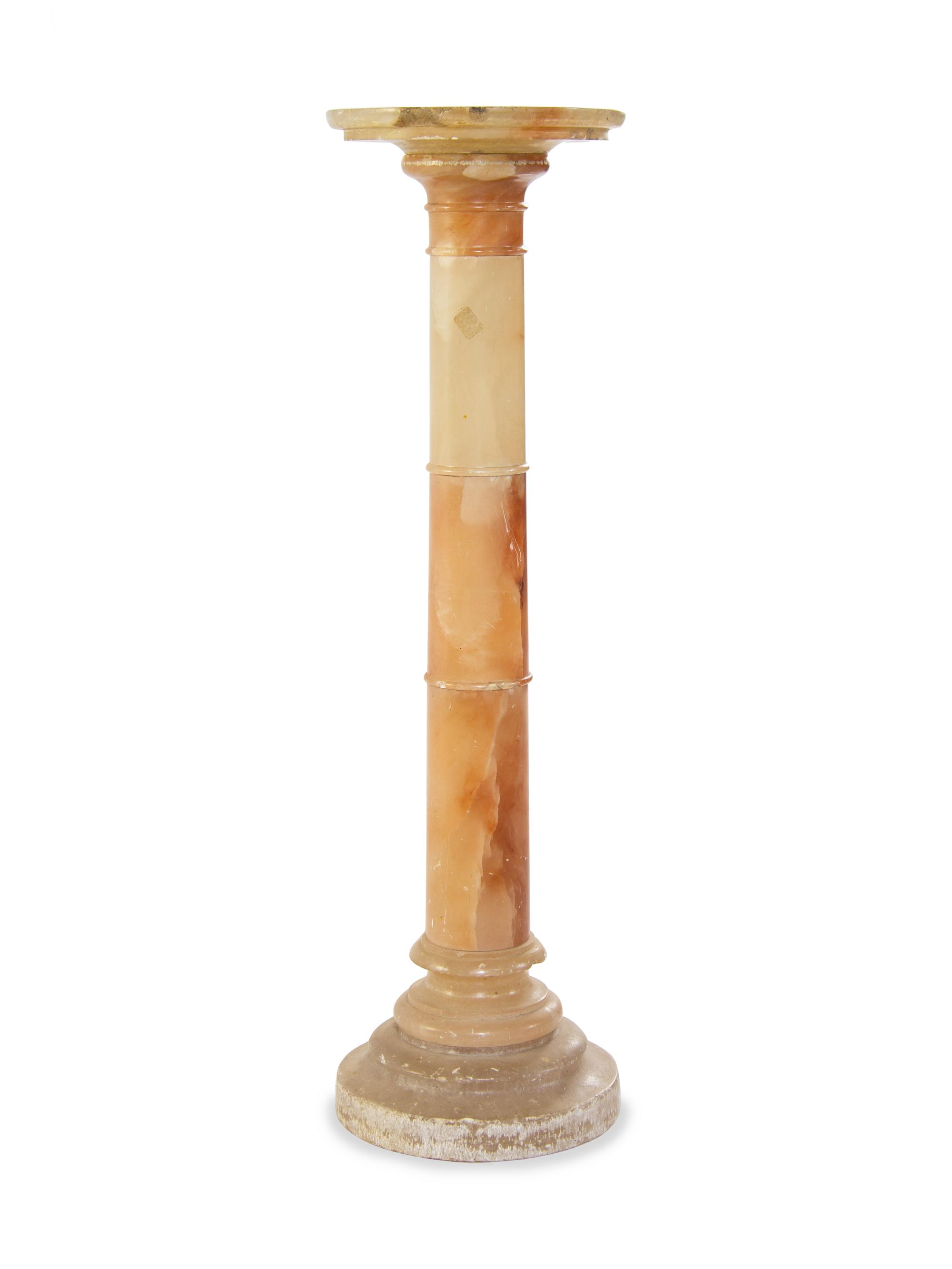 A Continental Onyx Pedestal