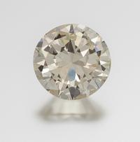 An 11.90 Carat Round Brilliant Cut Diamond, 6.60 dwts.