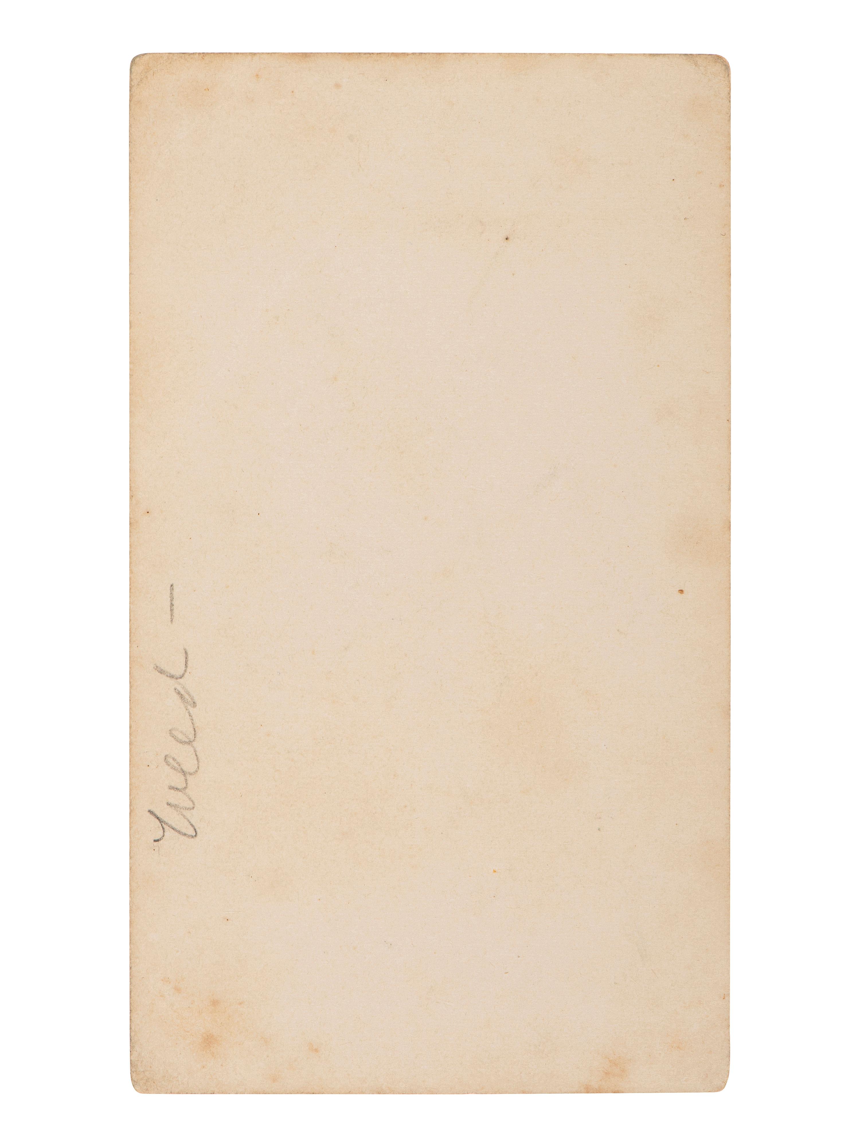 [CIVIL WAR - GETTYSBURG]. CDV of General Stephen Weed, KIA at Gettysburg.