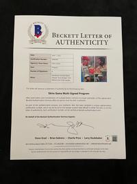 A Multi-Signed Autograph Skins Game Golf Program Including Payne Stewart (Beckett Authentication Services Letter BAS Certified)