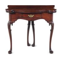 A George II Mahogany Tea Table