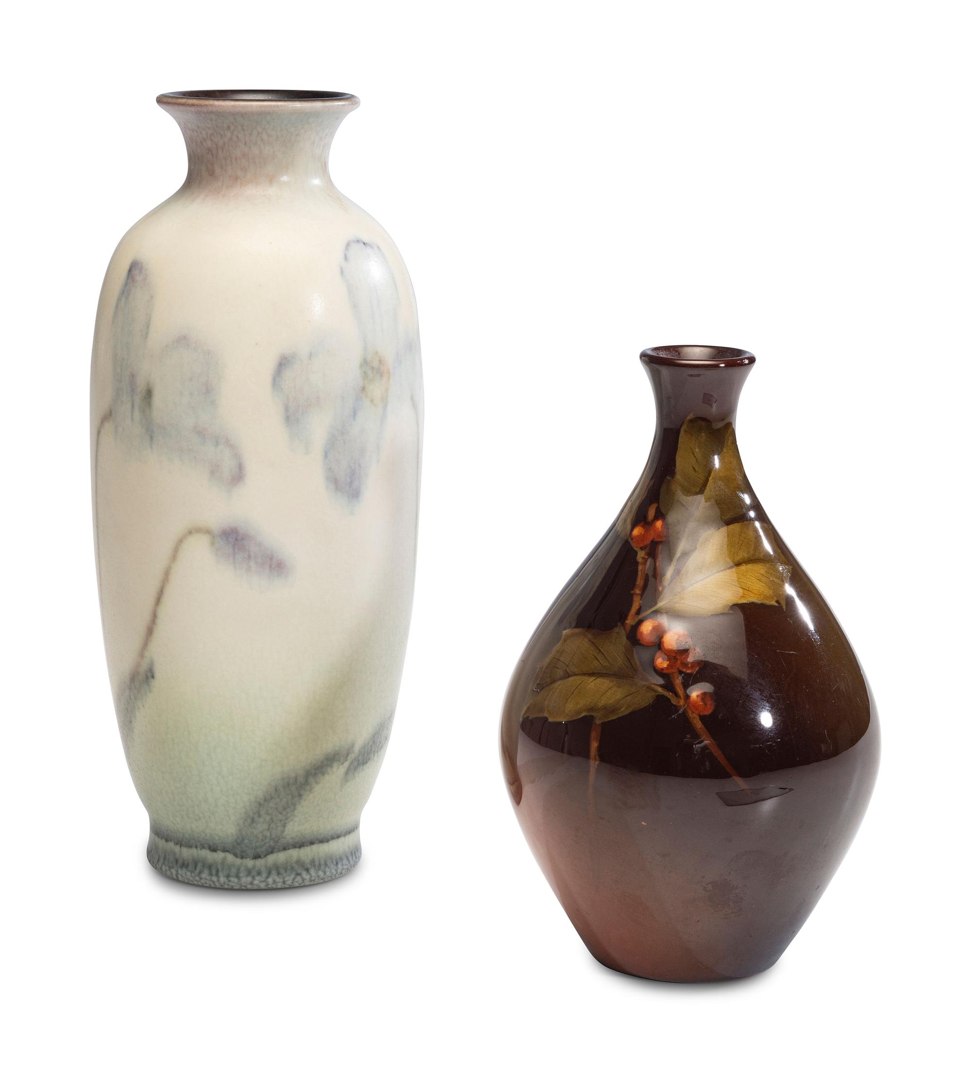A Kataro Shirayamadani for Rookwood Pottery Floral Demonstration Vase