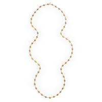 Marco Bicego, 'Siviglia' 'Bean', Yellow Gold and Diamond Necklace